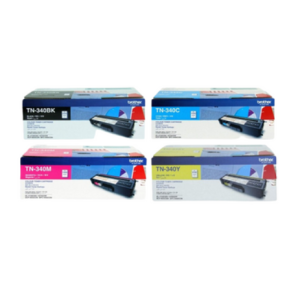 Brother TN-340 Toner - Cyan / Magenta / Yellow / Black