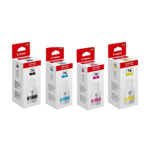 Canon GI-76 Ink Bottle -  Black / Cyan / Magenta / Yellow