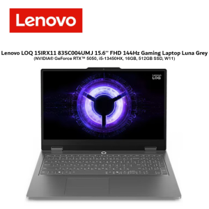 Lenovo Gaming Loq Essential 15IRX11-83SC004UMJ |Intel® Core i5-13450HX |RTX™ 5050 8GB Gddr7 |512GB Ssd |Luna Grey