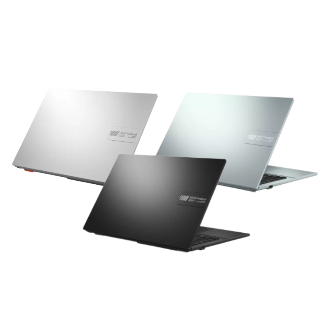 Asus Vivobook Go 15 (E1504F-ABQ050WS/ABQ051WS/ABQ052WS) - Mixed Black |Cool Silver |Green Grey