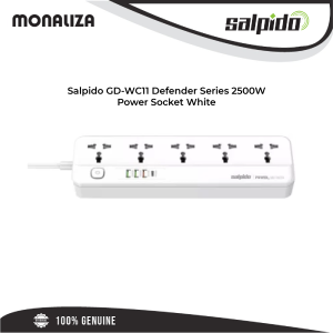 Salpido GD-WC11 Defender Series 2500W Power Socket White