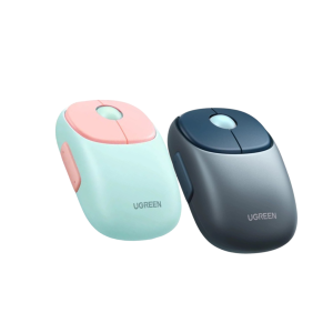 Ugreen Fun+ Dual Mode Wireless Mouse - Pink/Blue