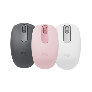 Logitech M196 Bluetooth Mouse - Graphite/Rose/White