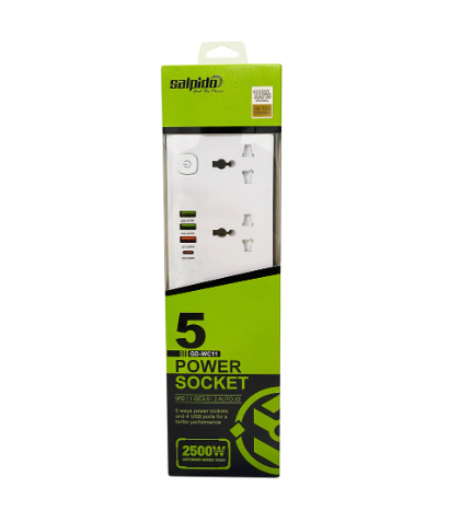 Salpido GD-WC11 Defender Series 2500W Power Socket White