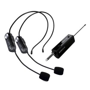 Sonicgear Wmh 100Ul Dual Wireless Profesional Headset UHF Microphone