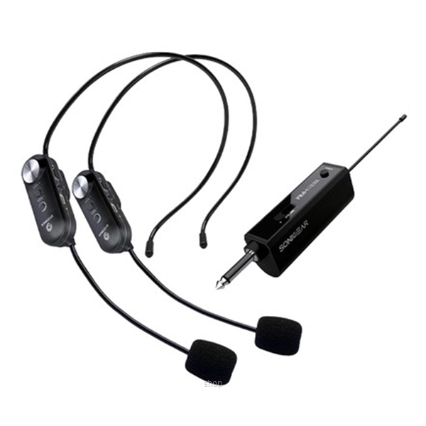Sonicgear Wmh 100Ul Dual Wireless Profesional Headset UHF Microphone