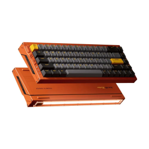 MCHOSE ACE68 Turbo Hall Effect Magnetic Switch Gaming Keyboard – Berry Red / Galaxy Orange