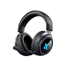 MCHOSE X9 Wireless Gaming Headset – Black / Rose Red (7.1 Surround Sound)