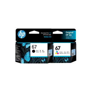 Hp 67 Ink Cartridge - Black / Tri-Colour