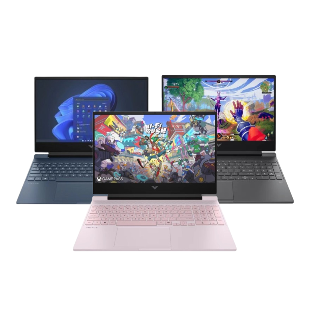Hp Victus Gaming (15-FA2547TX/FA2548TX/FA2549TX ) -Powder Pink| Perfomance Blue| Mica Silver