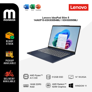 Lenovo IdeaPad Slim 5 14AKP10-83HX0094MJ / 83HX0095MJ Laptop (Cosmic Blue / Luna Grey)
