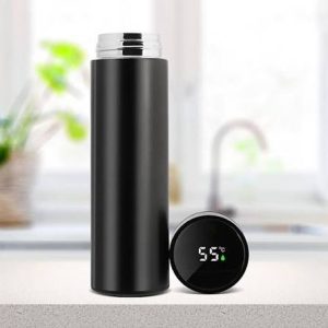 Thermos Flask LED Temperature Display Water Bottle 500ml