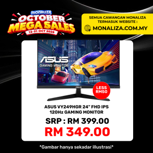 ASUS VY249HGR 24" FHD IPS 120Hz Gaming Monitor