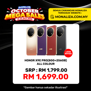 HONOR X9E Pro 8GB RAM / 256GB Storage – Dawn Gold / Deep Purple / Midnight Black / Reddish Brown