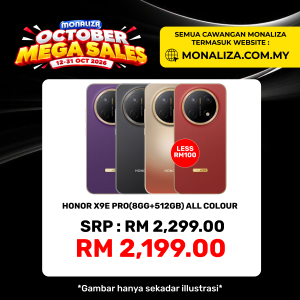 HONOR X9E Pro 8GB RAM / 512GB Storage – Dawn Gold / Deep Purple / Midnight Black / Reddish Brown