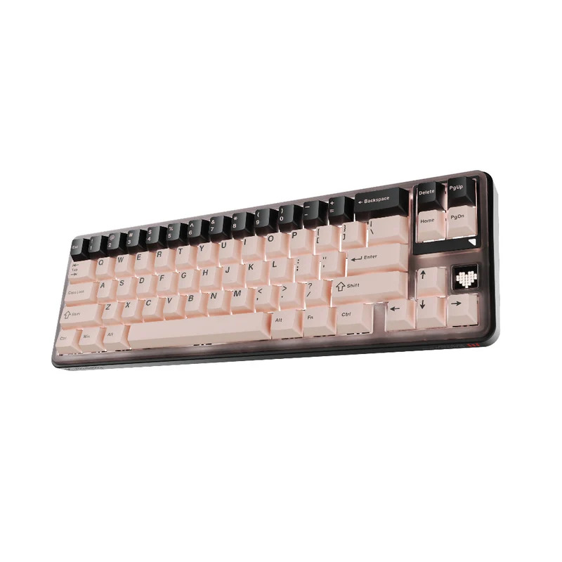 VOICSKY TUNE 65 Tone Linear Switch – Black Pink / Pink Black Mechanical Keyboard - Image 3